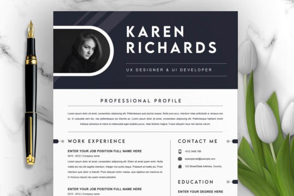 Download Resume Template / Curriculum Vitae - Premium Resources
